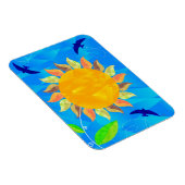 Sonnenblume Magnet (Rechte Seite)