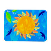 Sonnenblume Magnet (Horizontal)