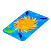 Sonnenblume Magnet (Linke Seite)