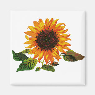 Sonnenblume Magnet