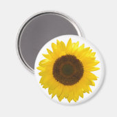 Sonnenblume Magnet (Vorderseite/Rückseite)