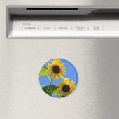 Sonnenblume Magnet (In Situ (Geschirrspüler))