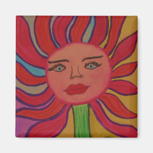 Sonnenblume-Magnet Magnet