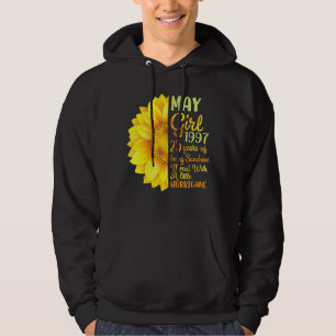 Sonnenblume Mai Mädchen 1997 25 Jahre Sonnenschein Hoodie