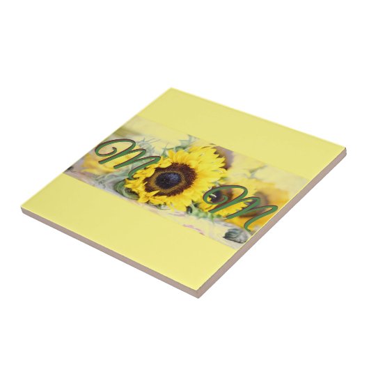 Sonnenblume-Mama Fliese (Seite)