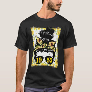 Sonnenblume Mama Geboren 1955 Geburtstagsgärtnerwo T-Shirt