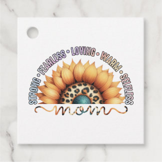 Sonnenblume-Mama Geschenkanhänger