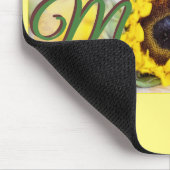 Sonnenblume-Mama Mousepad (Ecke)