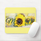 Sonnenblume-Mama Mousepad (Mit Mouse)