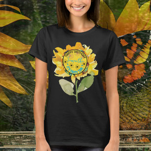 Sonnenblume-Mama T-Shirt