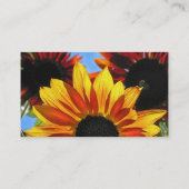 Sonnenblume-Mama Telefonnummerkarte (Rückseite)