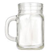 Sonnenblume Mason Jar Tasse (Rückseite)