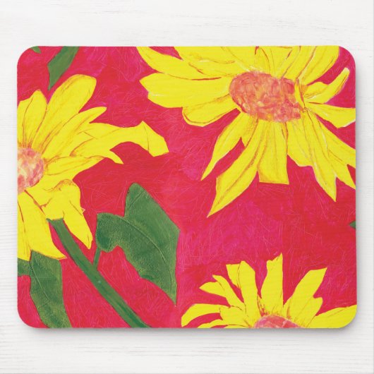 Sonnenblume-Mäusematte Mousepad (Vorne)