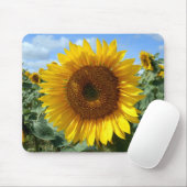 Sonnenblume-Mäusematte Mousepad (Mit Mouse)
