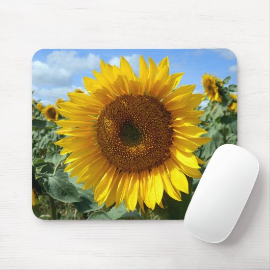 Sonnenblume-Mäusematte Mousepad (Mit Mouse)