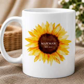 Sonnenblume MawMaw Kaffeetasse