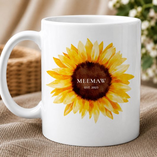 Sonnenblume MeeMaw Kaffeetasse
