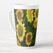 Sonnenblume Milchtasse (Linke Ecke)
