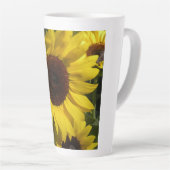 Sonnenblume Milchtasse (Rechte Ecke)