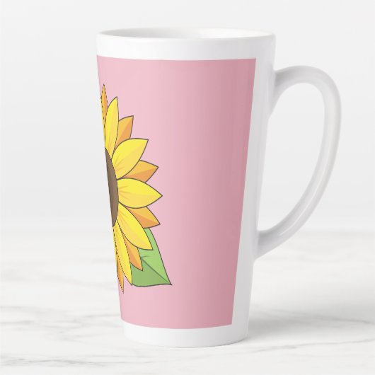 Sonnenblume Milchtasse (Rechts)