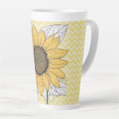 "Sonnenblume" Milchtasse (Rechte Ecke)