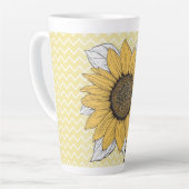 "Sonnenblume" Milchtasse (Linke Ecke)