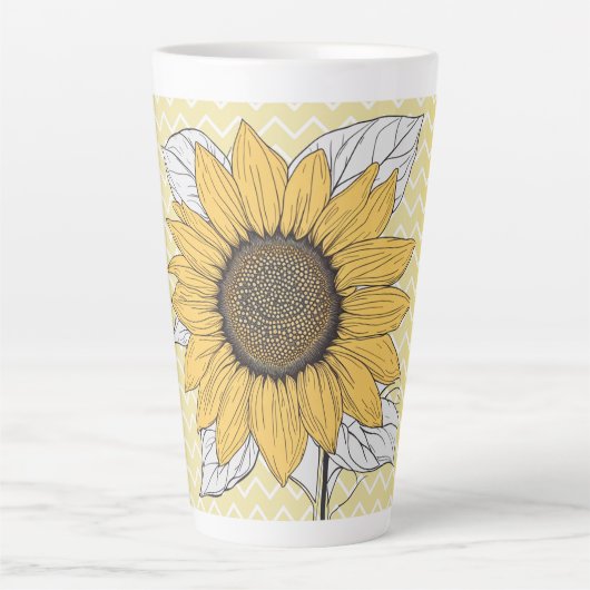 "Sonnenblume" Milchtasse (Vorderseite)