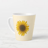 Sonnenblume Milchtasse (Linke Ecke)