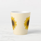 Sonnenblume Milchtasse (Vorderseite)