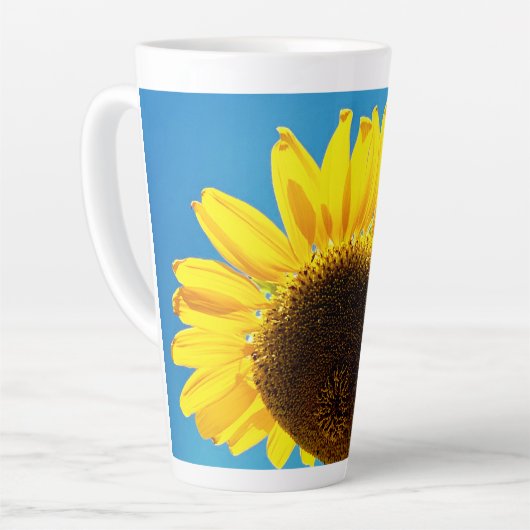 Sonnenblume Milchtasse (Linke Ecke)