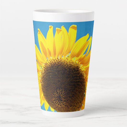 Sonnenblume Milchtasse (Vorderseite)