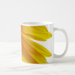 Sonnenblume mit Hummeln Kaffeetasse