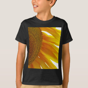 Sonnenblume mit Hummeln T-Shirt
