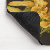 Sonnenblume mit Kopfschmerzen mousepad (Ecke)