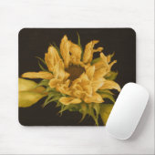 Sonnenblume mit Kopfschmerzen mousepad (Mit Mouse)