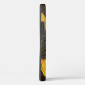 Sonnenblume mit Regentropfen auf Fenster Case-Mate iPhone Hülle (Rückseite / Rechts)