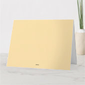 Sonnenblume mit Schmetterlingen mit anpassbarem Te Karte (Rückseite)