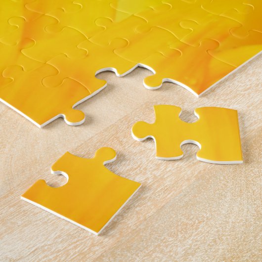 Sonnenblume mit Schmetterlingspuzzle Puzzle (Seite)