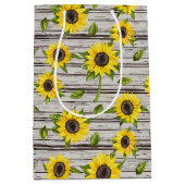 Sonnenblume Mittlere Geschenktüte (Vorderseite)