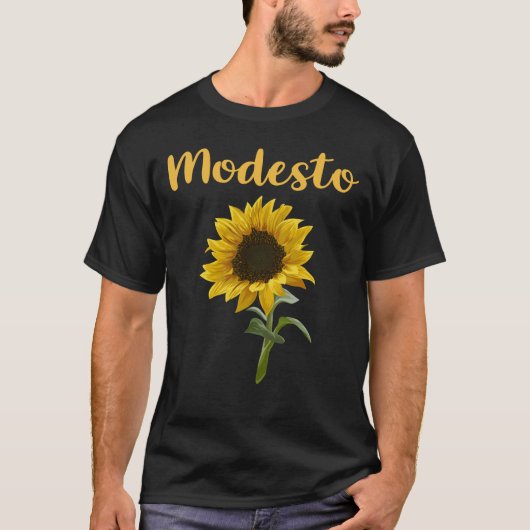 Sonnenblume - Modesto T-Shirt (Vorderseite)