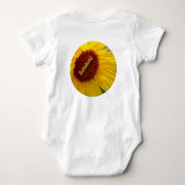 Sonnenblume Mommy's Little Sunshine Baby Strampler (Rückseite)