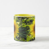 Sonnenblume-Morgen-Tasse Tasse (Zentrum)