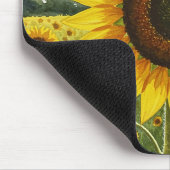 Sonnenblume Mousepad (Ecke)