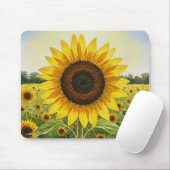 Sonnenblume Mousepad (Mit Mouse)