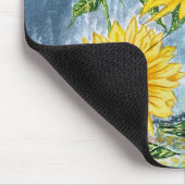 Sonnenblume Mousepad (Ecke)