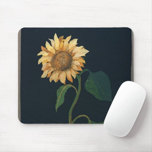 Sonnenblume Mousepad (Mit Mouse)