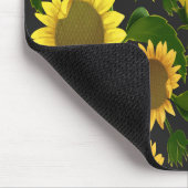 Sonnenblume Mousepad (Ecke)