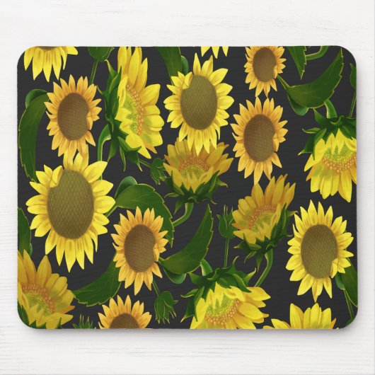 Sonnenblume Mousepad (Vorne)