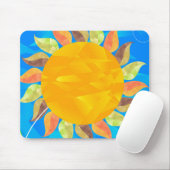 Sonnenblume Mousepad (Mit Mouse)