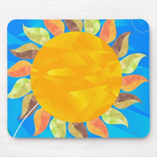 Sonnenblume Mousepad (Vorne)
